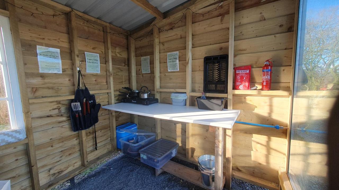 Hotel Calon Y Goedwig Glamping Llandovery Esterno foto
